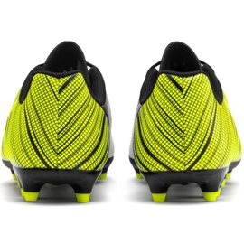 Chaussures de football Puma One 5.4 Fg Ag Junior jaune-blanc-noir 105660 03 multicolore 4