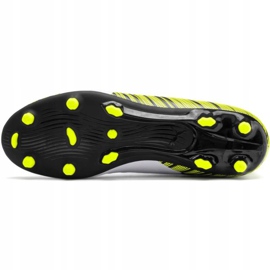Puma One 5.4 Fg Ag chaussures de football jaune-blanc-noir 105605 03 5