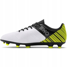 Puma One 5.4 Fg Ag chaussures de football jaune-blanc-noir 105605 03 2