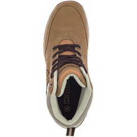 Kappa Bright Mid T chaussures pour enfants, marron clair 260239T 4141 brun 1