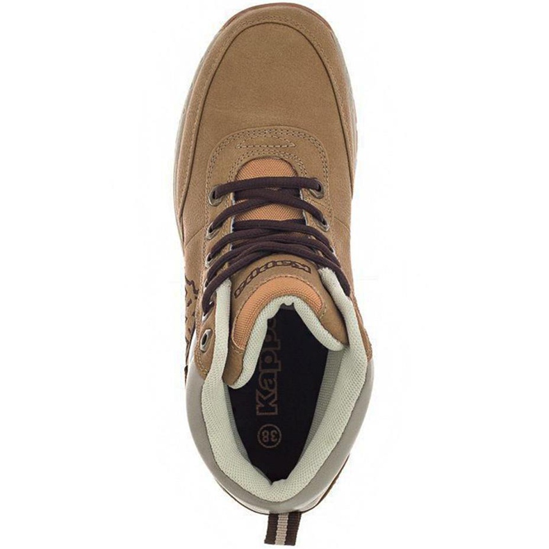 Kappa Bright Mid T chaussures pour enfants, marron clair 260239T 4141 brun 1