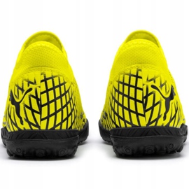 Chaussures de foot Puma Future 4.4 Tt Junior jaune-noir 105699 03 4