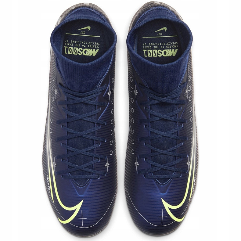 Chaussure de football Nike Mercurial Superfly 7 Academy Mds FG / MG BQ5427 401 bleu bleu 1 Chaussure de football Nike Mercurial Superfly 7 Academy Mds FG / MG BQ5427 401 bleu bleu 1
