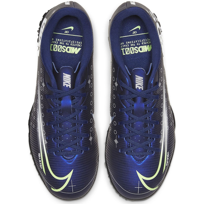 Chaussure de football Nike Mercurial Vapor 13 Academy Mds Tf Junior CJ1178 401 bleu marine bleu marine 1