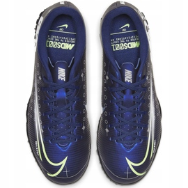 Chaussure de football Nike Mercurial Vapor 13 Academy Mds Tf CJ1306 401 bleu marine bleu marine 1