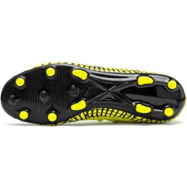 Chaussures de football Puma Future 4.3 Netfit Fg Ag jaune-noir 105612 03 multicolore 5
