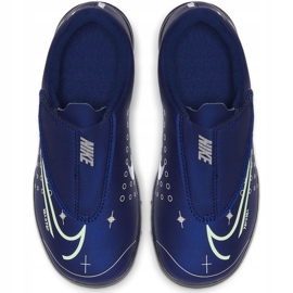 Nike Mercurial Vapor 13 Club Mds Tf Ps (V) Junior CJ1180 401 chaussures de football bleu marine bleu marine 1