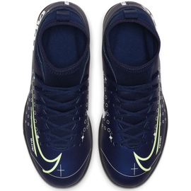 Chaussure de football Nike Mercurial Superfly 7 Club Mds Tf Junior BQ5416 401 bleu marine bleu marine 1