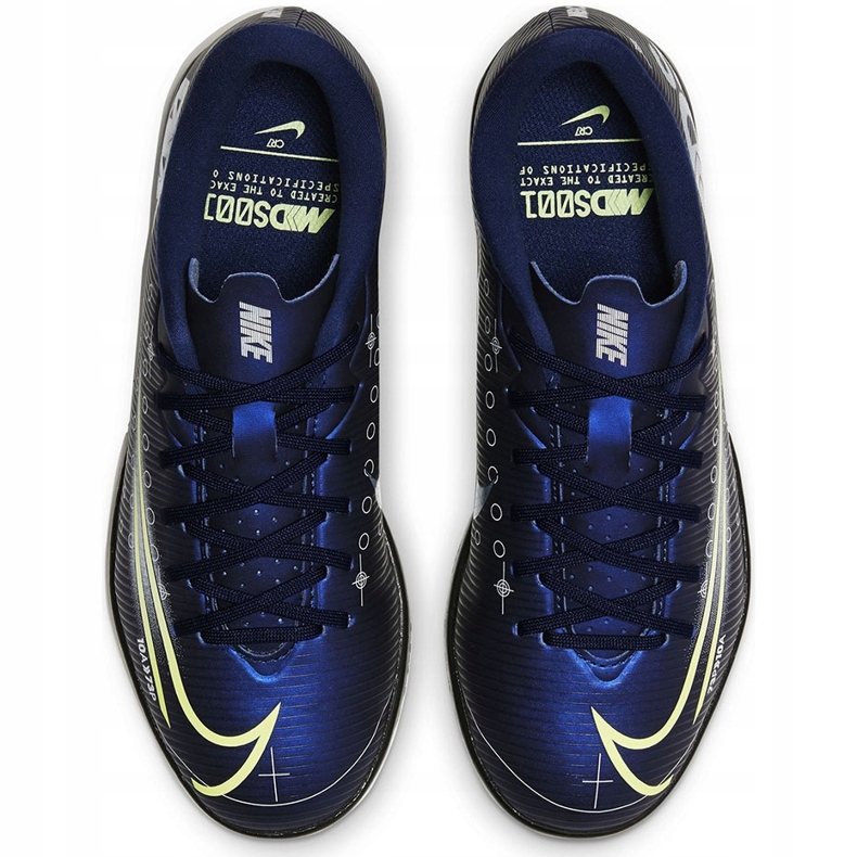 Chaussure de football Nike Mercurial Vapor 13 Academy Mds Ic Junior CJ1175 401 bleu marine bleu marine 1