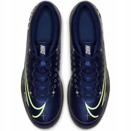 Chaussure de football Nike Mercurial Vapor 13 Club Mds Ic Junior CJ1174 401 bleu marine bleu marine 1