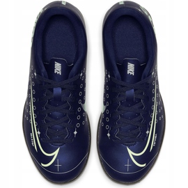 Chaussure de football Nike Mercurial Vapor 13 Club Mds Tf Junior CJ1179 401 multicolore bleu marin 1