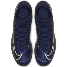 Chaussure de football Nike Mercurial Superfly 7 Club Mds FG / MG BQ5463 401 bleu marine bleu 1