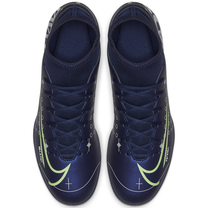 Chaussure de football Nike Mercurial Superfly 7 Club Mds FG / MG BQ5463 401 bleu marin bleu 1