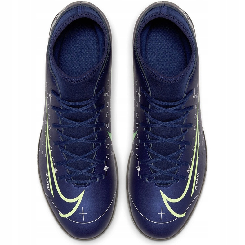 Chaussure de football Nike Mercurial Superfly 7 Club Mds Ic BQ5462 401 bleu marin bleu 1