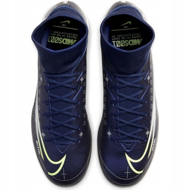 Chaussure de football Nike Mercurial Superfly 7 Academy Mds Ic BQ5430 401 bleu marine bleu marine 1