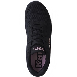 Kappa Follow chaussures femme noir et rose 242495 Nc 1121 le noir 1