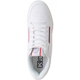Chaussures Kappa Marabu blanches et rouges 242765 1020 1 Chaussures Kappa Marabu blanches et rouges 242765 1020 1