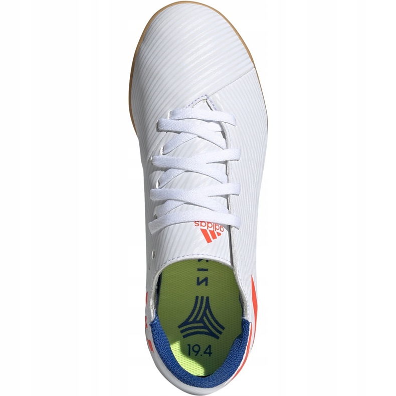 Adidas Nemeziz Messi 19.4 In Jr chaussures de football blanches F99928 multicolore 1