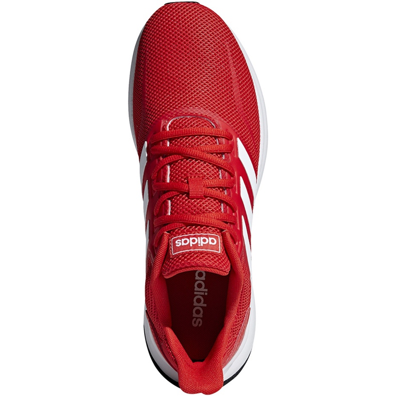 Adidas Runfalcon rouge chaussures pour hommes F36202 1
