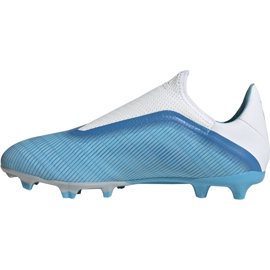 Adidas X 19.3 Ll Fg chaussures de football bleu EF0598 1