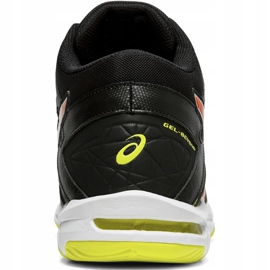 Chaussures de volley-ball pour hommes Asics Gel Beyond 5 Mt noir, jaune et orange B600N 001 le noir 5