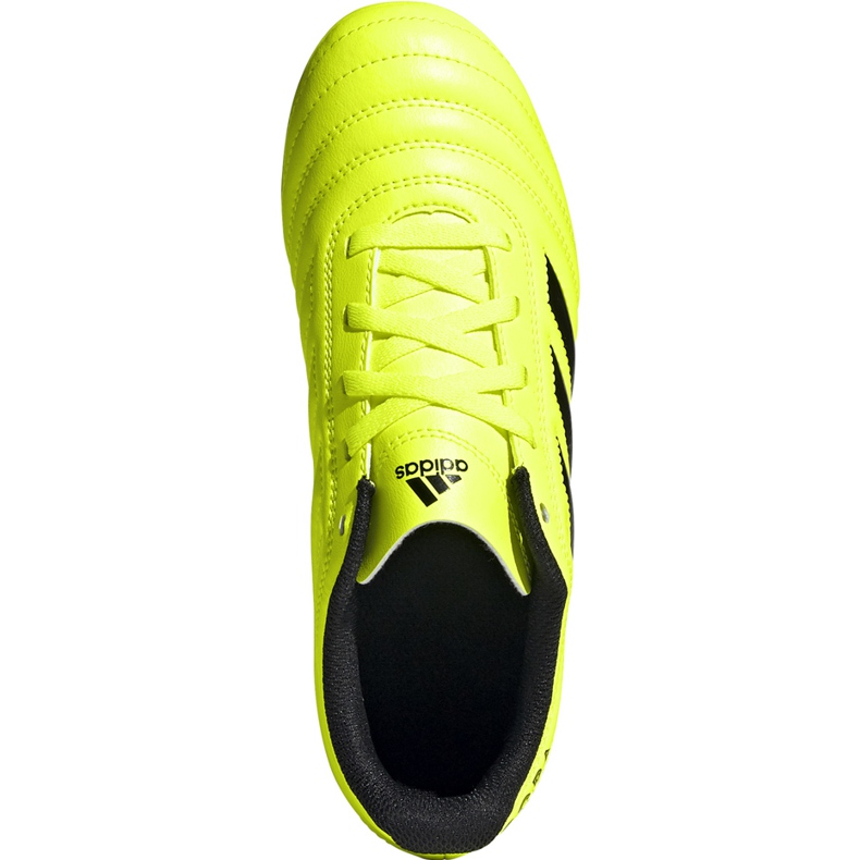 Adidas Copa 19.4 Fg Junior chaussures de football jaune F35461 1
