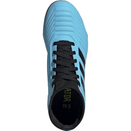 Chaussures de football adidas Predator 19.3 Fg Junior bleu et noir G25796 multicolore 1