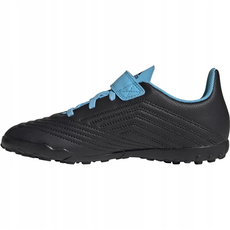 Adidas Predator 19.4 H&amp;L Tf Junior chaussures de football noir bleu G25827 1