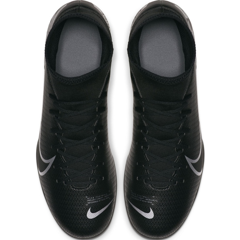 Chaussures de football Nike Mercurial Superfly 7 Club FG / MG AT7949 001 noir noir 1