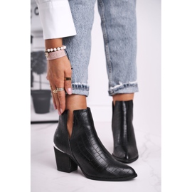 FB1 Bottes À Talons Pour Femmes Noir Ruben 1
