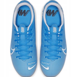 Chaussure de football Nike Mercurial Vapor 13 Academy FG/MG Junior AT8123 414 bleu bleu 1