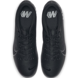 Nike Mercurial Vapor 13 Academy Tf AT7996 001 chaussures de football noir noir 1
