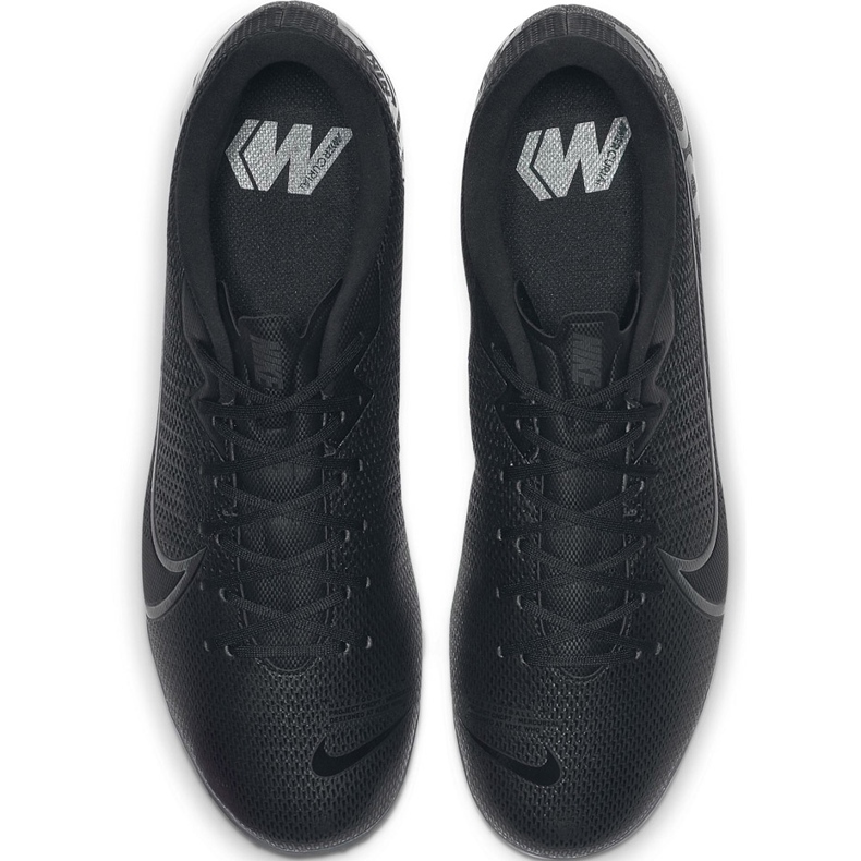 Nike Mercurial Vapor 13 Academy Tf AT7996 001 chaussures de football le noir le noir 1