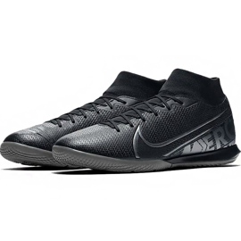 Nike Mercurial Superfly 7 Academy Ic AT7975 001 chaussures de football le noir le noir 3