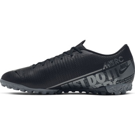Nike Mercurial Vapor 13 Academy Tf AT7996 001 chaussures de football le noir le noir 2