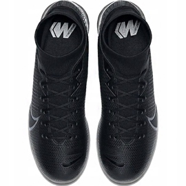 Nike Mercurial Superfly 7 Academy Ic AT7975 001 chaussures de football noir noir 1