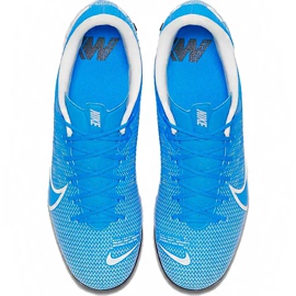 Nike Mercurial Vapor 13 Academy Tf AT7996 414 chaussures de football multicolore bleu 1