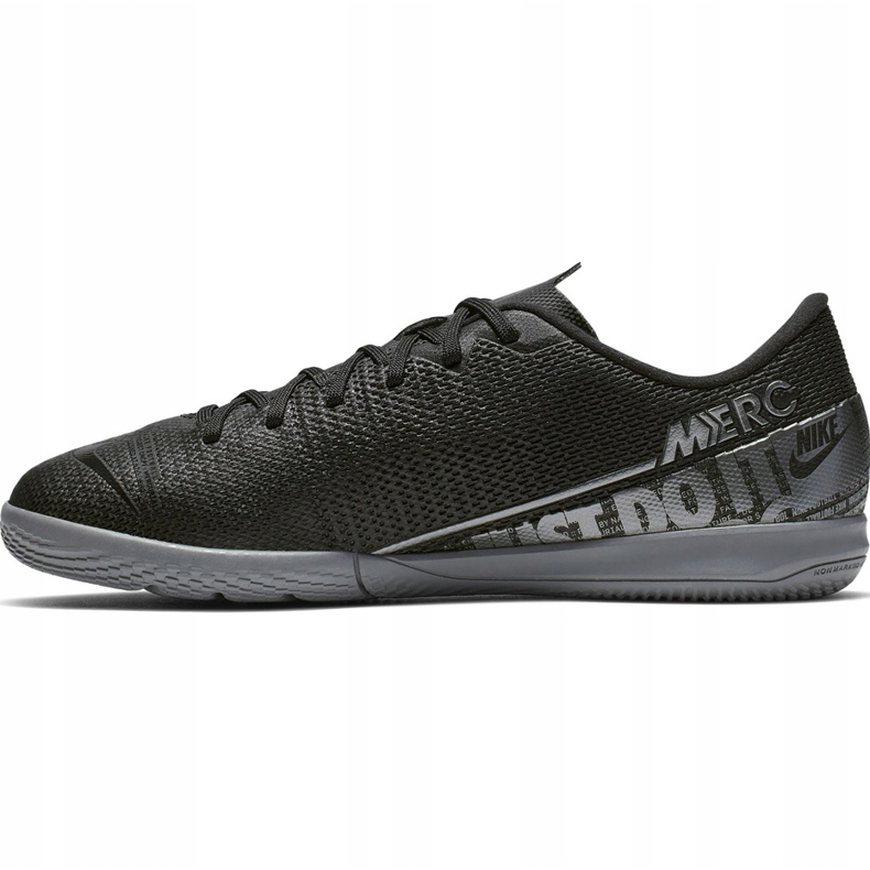Chaussure de football Nike Mercurial Vapor 13 Academy Ic Junior AT8137 001 noir noir 1