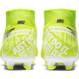 Chaussure de football Nike Phantom Vsn Pro Df Fg AO3266 717 jaune jaune 4
