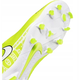 Chaussure de football Nike Phantom Vsn Pro Df Fg AO3266 717 jaune jaune 5