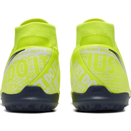 Chaussure de football Nike Phantom Vsn Academy Df Tf AO3269 717 jaune jaune 4