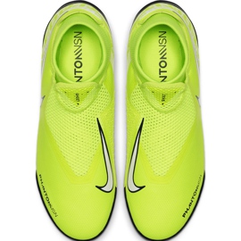 Chaussure de football Nike Phantom Vsn Academy Df Tf AO3269 717 jaune jaune 1