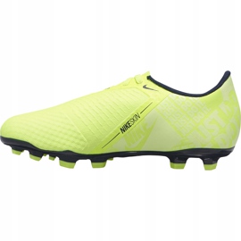 Nike Phantom Venom Academy Fg Junior AO0362 717 chaussures de football jaune jaune 1
