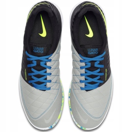 Chaussures de football Nike LunarGato Ii 580456 070 bleu le noir 1