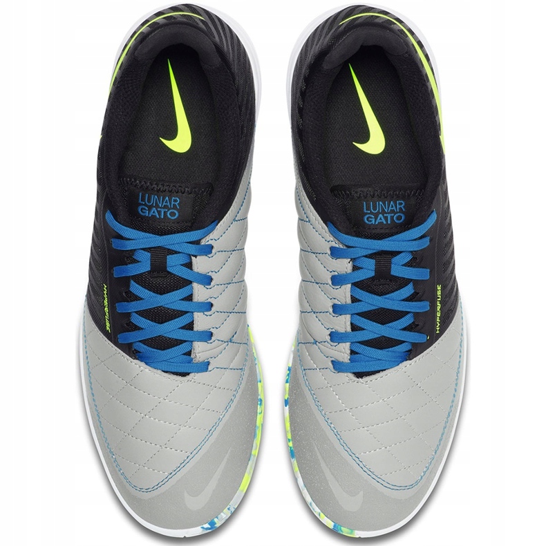 Chaussures de football Nike LunarGato Ii 580456 070 bleu le noir 1