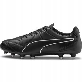 Puma King Hero Fg chaussures de football noir et blanc 105609 01 le noir le noir 1