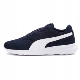 Chaussures homme Puma St Activate bleu marine 369122 03 blanc 1