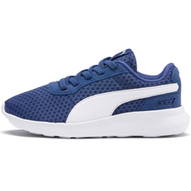 Puma St Activate Ac Ps chaussures pour enfants bleu 369070 08 blanc 1