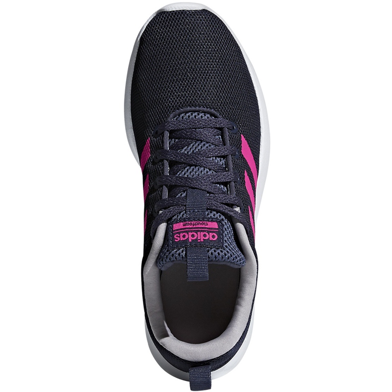 Chaussures enfant Adidas Lite Racer Cln K BB7045 bleu marine et rose 1 Chaussures enfant Adidas Lite Racer Cln K BB7045 bleu marine et rose 1