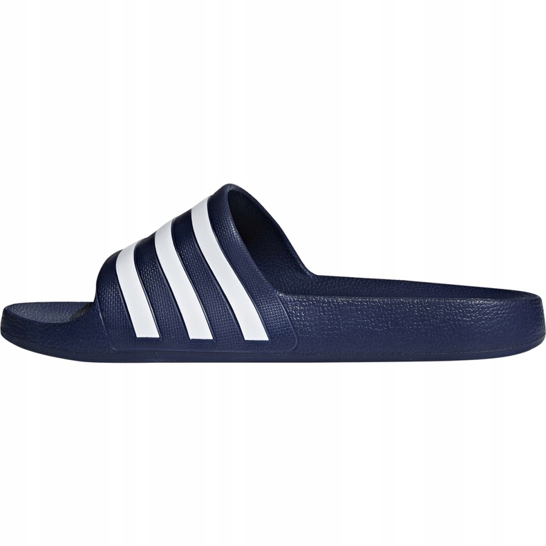 Adidas Adilette Aqua chaussons marine F35542 blanc bleu marine 2